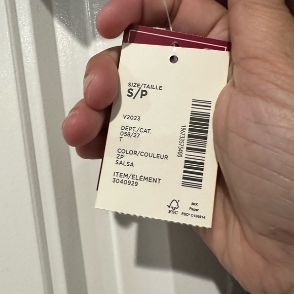 Christmas plaid Gymboree Adult dress - Picture 4 of 4